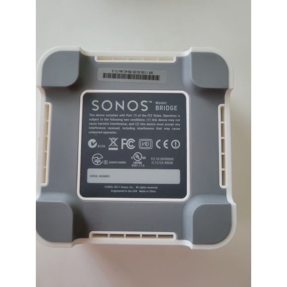 Sonos Bridge Wireless HiFi System BR100 White - Picture 2 of 6